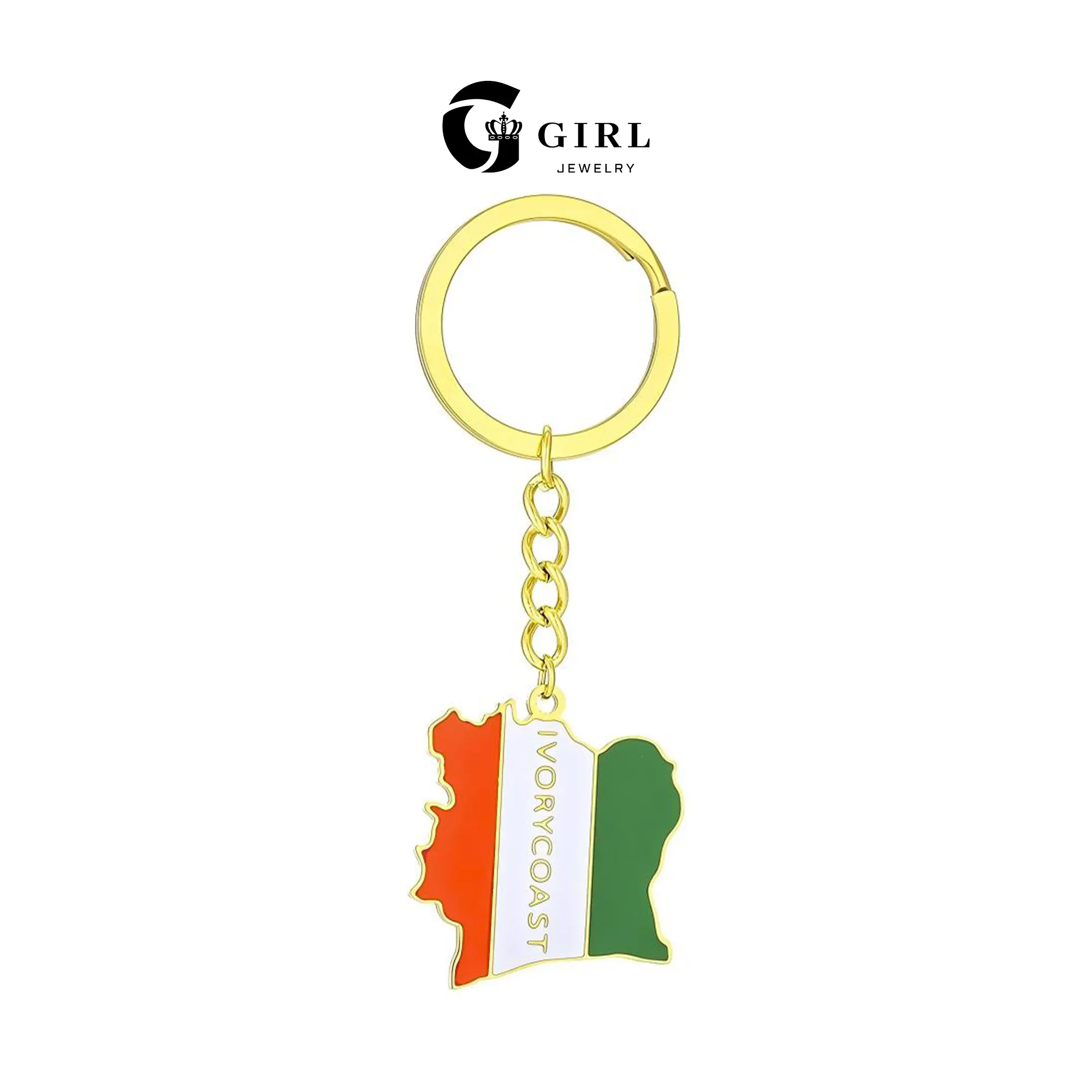 C-Cote d lvoire-Keychain
