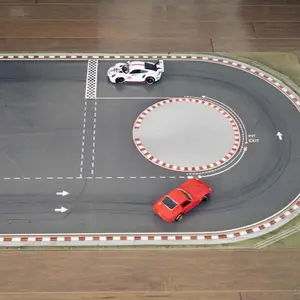 RC Drift Track – SlideCircuit Pro 6×3 ft (Outdoor/Indoor Edition) – heavy‑duty vinyl.