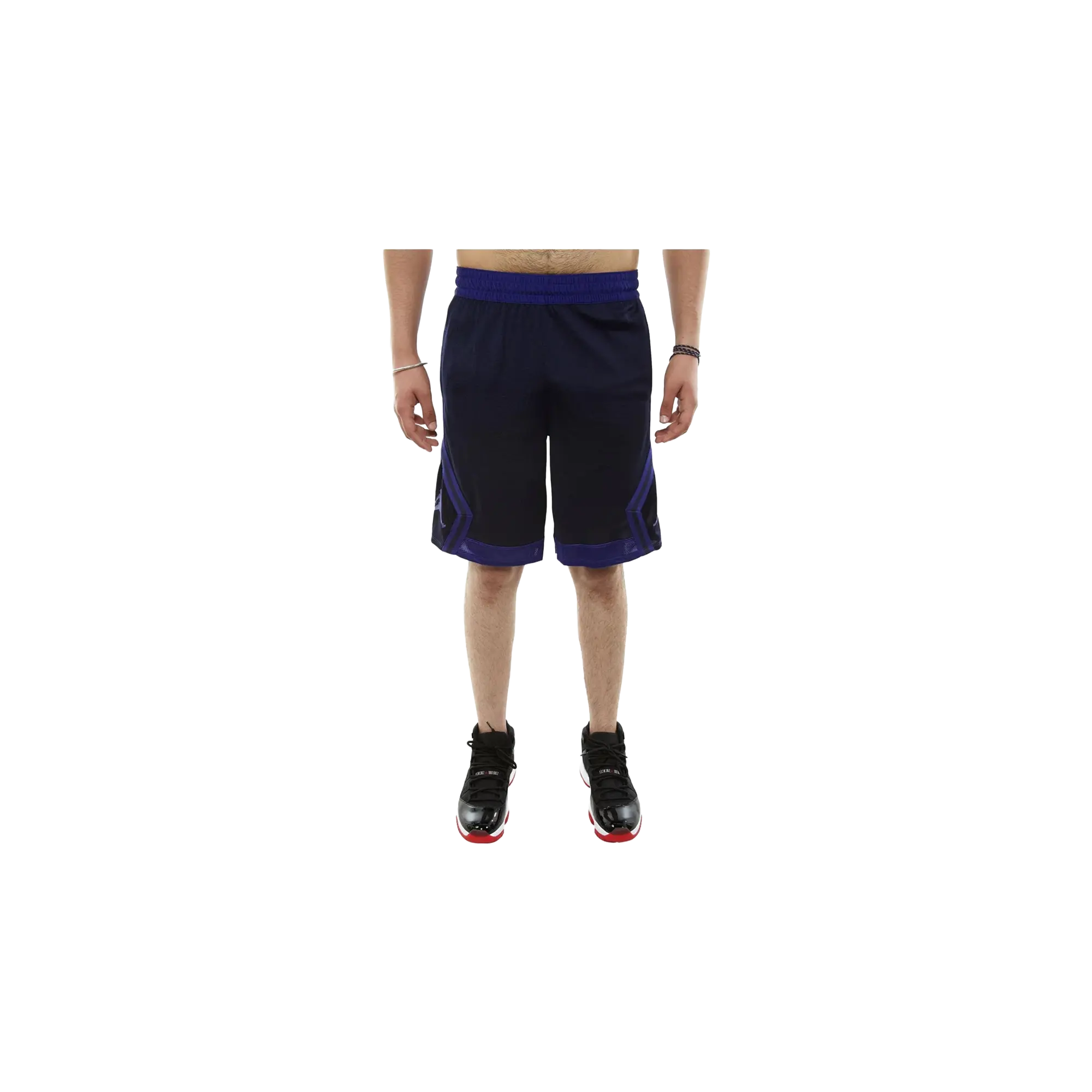 Air Jordan Rise Diamond Basketball Short "NAVY / PURPLE" 887438 416