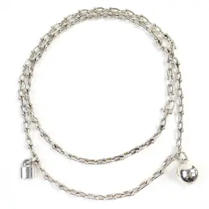 Pre-owned Tiffany & Co. Sterling Silver 925 (Ag925) Small Leather Goods Tiffany&Co. Hardware AG925 Necklace
