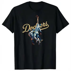 The Catch Dodger T-Shirt, Game 7 LA Baseball Moment Short Sleeve Tee, Champions Fan Gear, Vintage Sports Graphic Gift, Unisex Outfit Full