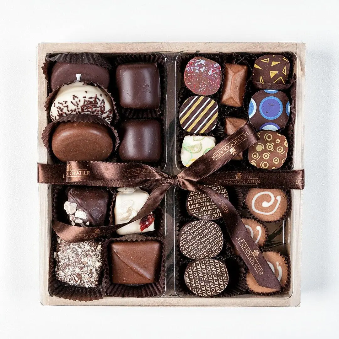 Small Chocolate Bento Box Selection, Snack Bento Boxes for On-the-Go Meals