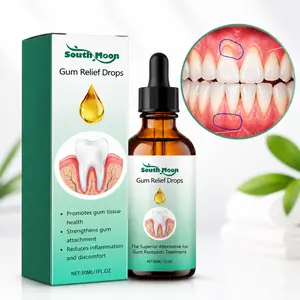 Hypoallergenic Gum Repair Drops Cleanser - Non-Fluoride, Fluoride-Free Hydroxyapatite, Remineralizing Hydroxyapatite, Mint Flavored Toothpaste for Periodontal Health, Receding Gums Relief, Tooth Decay Repair & Protection, Non-Fluoride Toothpastes Mouth Ca