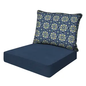 Honeycomb Outdoor Essentials Collection Deep Seat Cushion - Comfortable Design for Outdoor Use