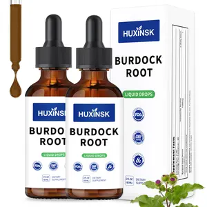 Burdock Root Herbal Liquid Drops 60ml | Alcohol-Free Plant Based Supplement