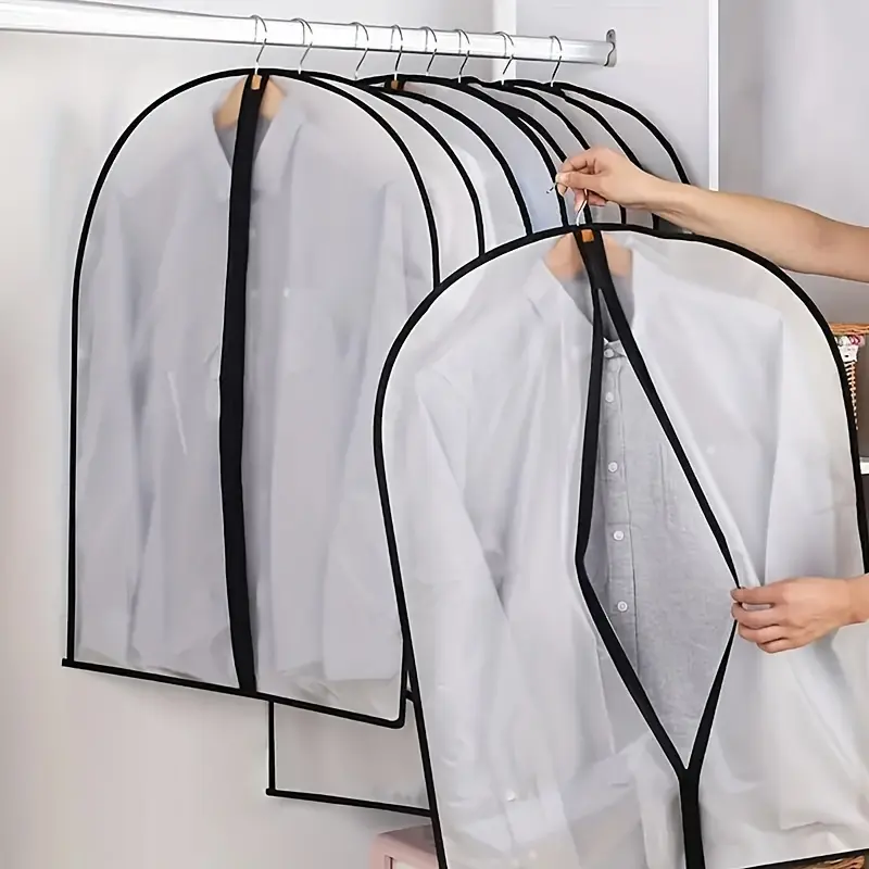【Suits' Dust-proof Bag for Dresses】Dress hanging bag for suits, dust-proof cover for clothes, transparent dress cover, large coat dust-proof cover, hanging bag for coats