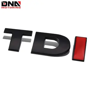 Metal Bumper Trunk Door Grill Emblem Decal Badge For Vw Tdi Golf/Jetta