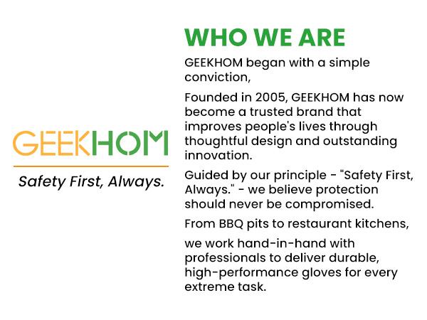 GEEKHOM 932°F Heat Resistant BBQ Grill Gloves: Oil Resistant Waterproof for Smoking Grilling Cooking Barbecue Deep Frying Turkey Rotisserie Handling Hot Greasy Meat Grilling Stocking Stuffers for Men GEEKHOM 932°F Heat Resistant BBQ Grill Gloves: Oil Resistant Waterproof for Smoking Grilling Cooking Barbecue Deep Frying Turkey Rotisserie Handling Hot Greasy Meat Grilling Stocking Stuffers for Men