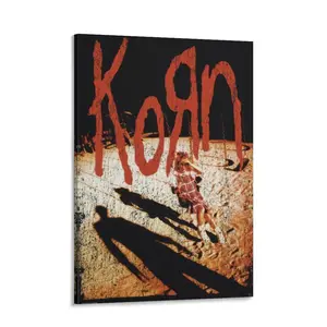 Korn Posters, Korn Album Posters, Music Posters, Album Cover Posters, High-Quality Canvas Posters, Wall Art, Music Gifts, Home Decorations