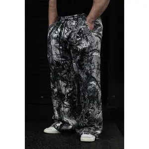 Heavyweight Sweatpants White Camouflage