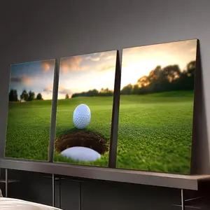 Golf Themed Canvas Painting, Modern Golf Sports Themed Wall Art, Wall Decor for Home Living Room Bedroom, Ornaments