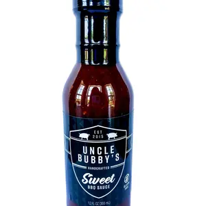 Uncle Bubby’s Sweet BBQ Sauce 12 oz.