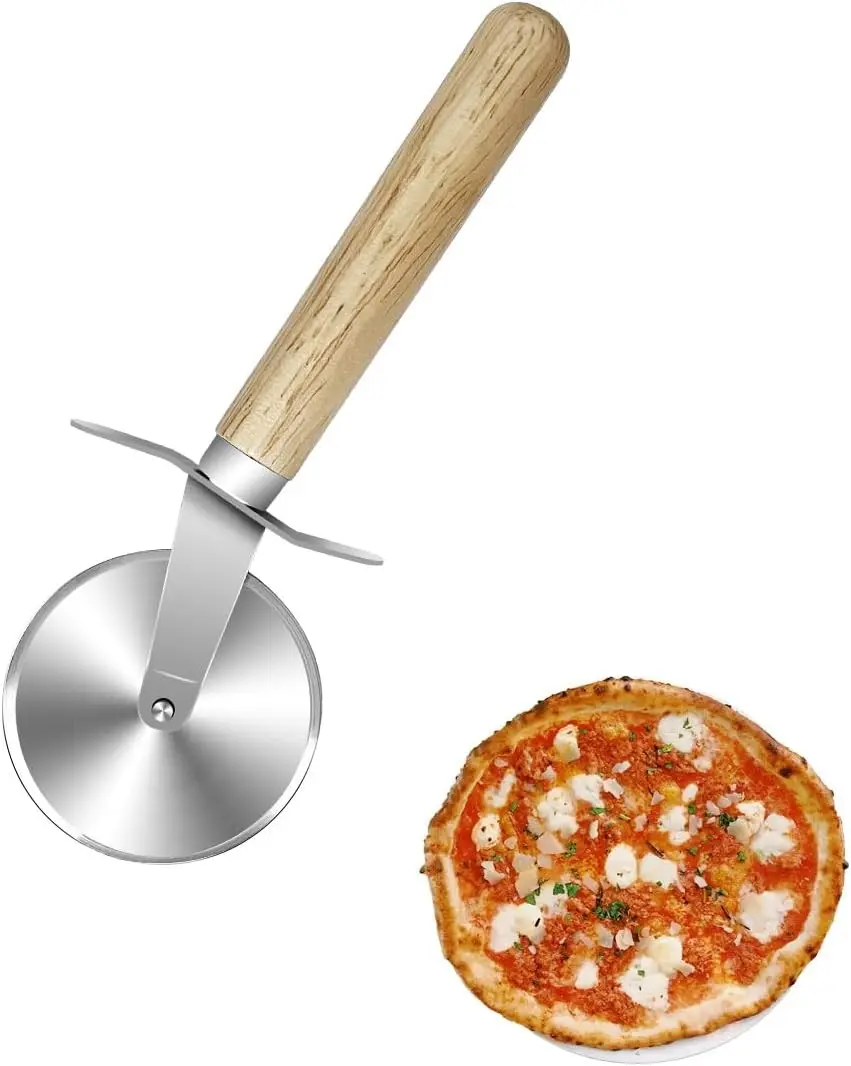 Ultra Sharp Classic Pizza Wheel Tool for Cutting Through Crusts, Pies and More