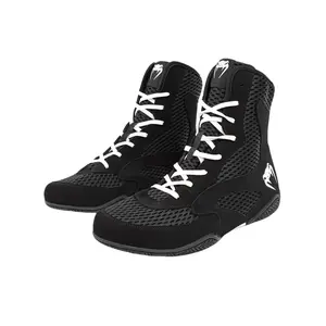Venum Contender Boxing Shoes - Black/White Venum Contender Boxing Shoes - Black/White