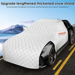 Car Snow Shield Front Windshield Snow Cover Frostproof Windshield Cover for All Seasons Universal Thickened Cloth Sunshade Cover for Cars Windshield Sunshade