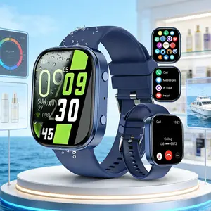 2026 New Smartwatch Unisex, 1.83 Inch HD Display, Wireless Call Reception, Activity Tracking, 100+ Watch Faces, Step Counter Calorie Tracker, Waterproof Sport Watch