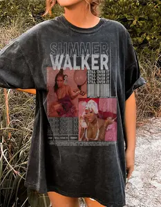 Vintage Summer Walker T-Shirt, Summer Walker 90s Retro Design Graphic Tee, Vintage Shirts Gift For Him And Her, Summer Walker Retro Rap Tee