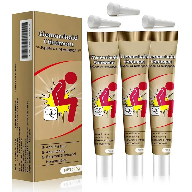 3pcs Sadoer Body Care Cream Hemorrhoids Cream for men and women 20g / 0.7oz