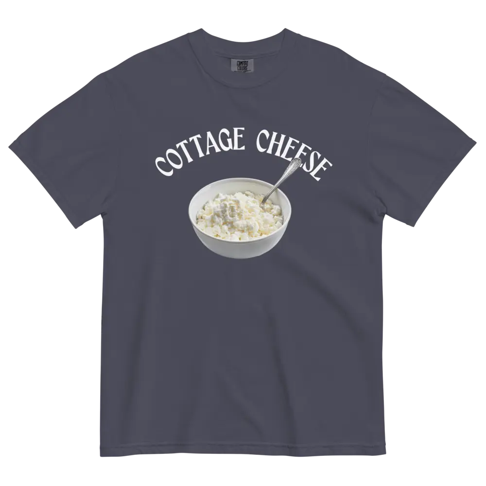 Cottage Cheese Shirt | Comfort Colors | Funny Graphic Tee | Foodie Fun Shirt