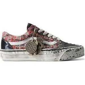 Vans Premium Old Skool Charms Red Black