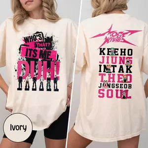 P1Harmony Member Shirt, 2025 Tour Most Wanted Keeho, Theo, Jiung, Intak, Soul, Jongseob