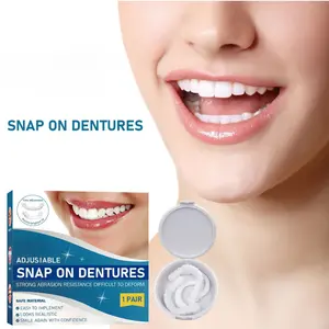 Veneers Teeth for Women and Men, Tooth Replacement Kit, Nature and Comfortable (1 Count (Pack of 2))