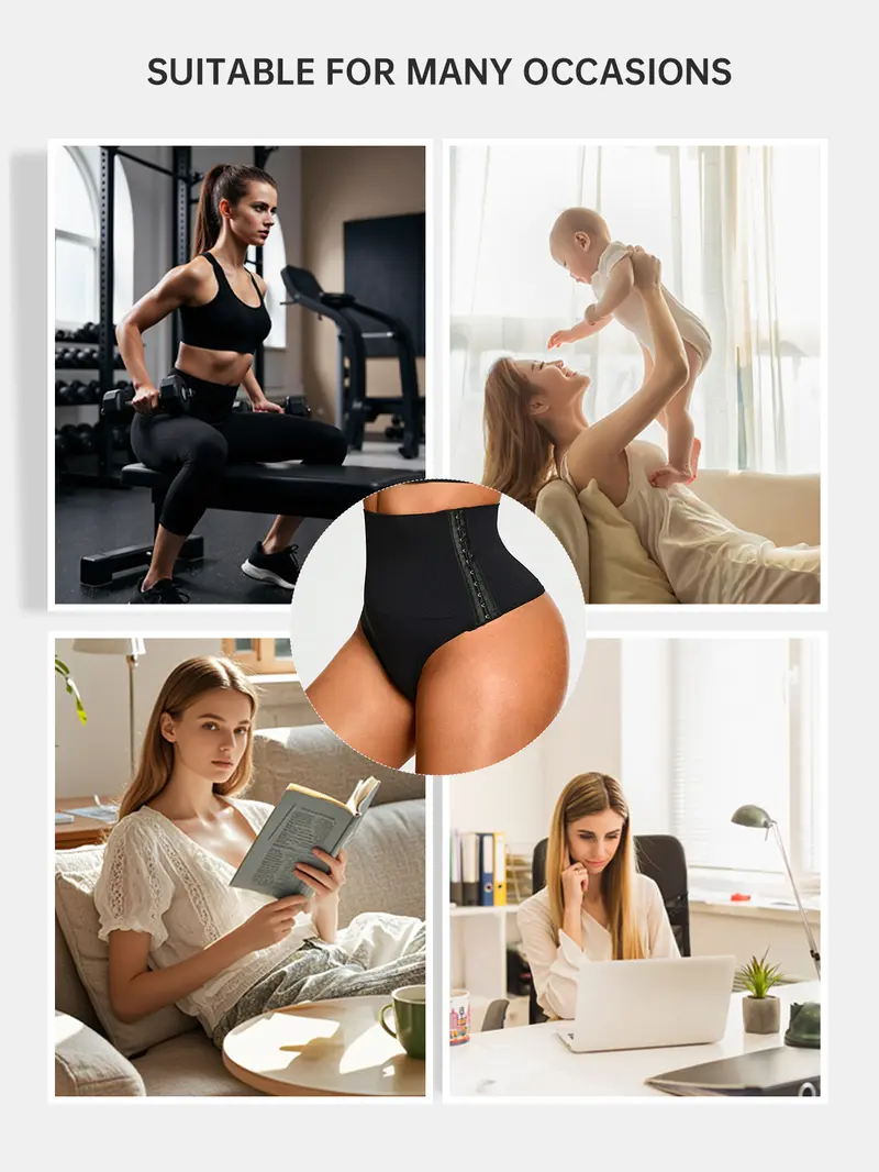 Product Introduction of VVL Holiday Haul High Waisted Tummy Control Thong Shapewear Shorts for Women - Comfortable and Breathable Butt Lifting Body Shaper Seamless Girdles Under Dress 20