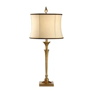 Candlestick Solid Brass Made Table Lamp