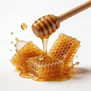 Natural Honey Sachets 12 x 20g, Pure Honey Packs, Sweet Flavor, Easy to Carry