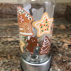 Gingerbread man libby glass