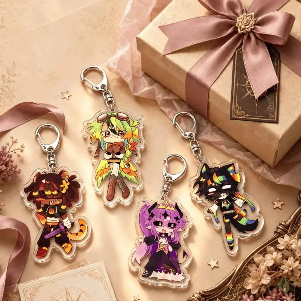 for Unstable Universe Peripheral Eggchan Spoke Wemmbu Acrylic Keychain,  SMP, MCYT, Gift Friends