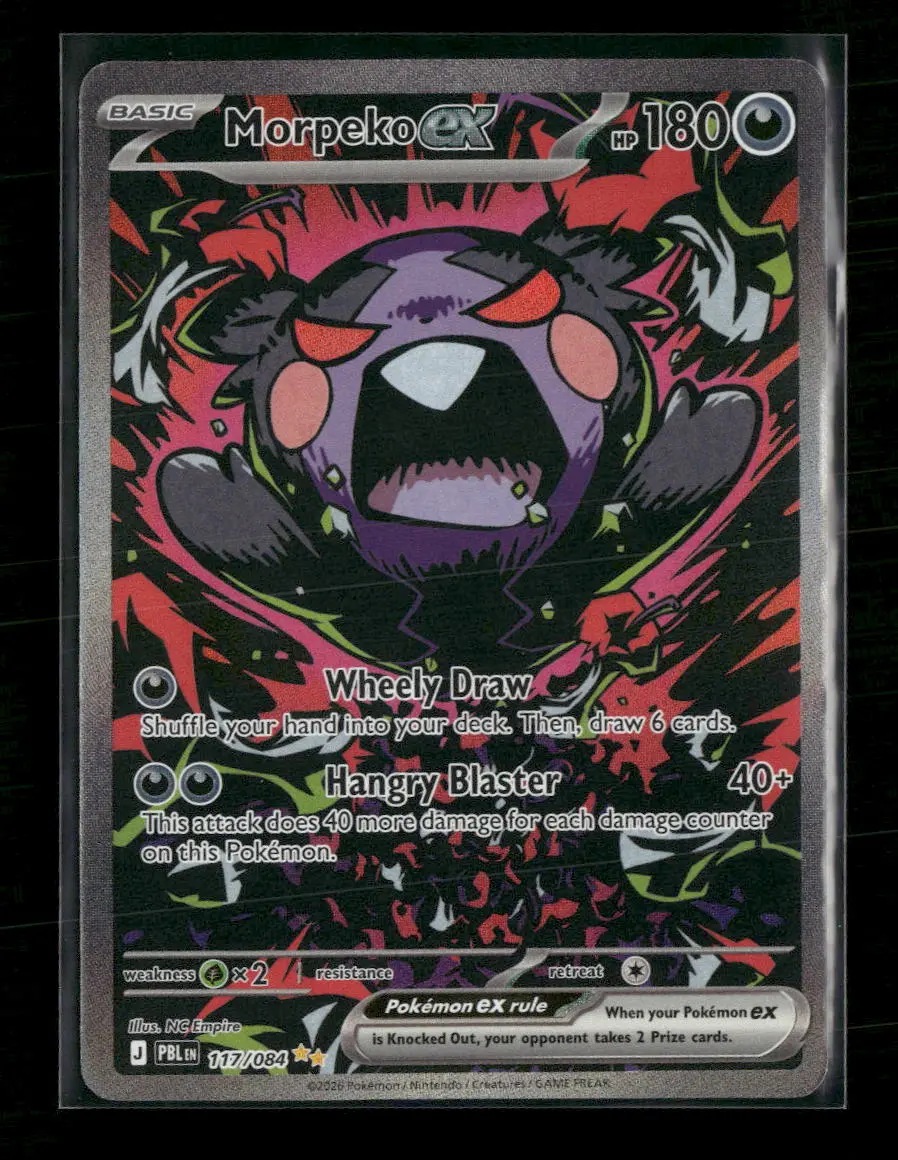 ME05: Pitch Black Morpeko ex #117/084