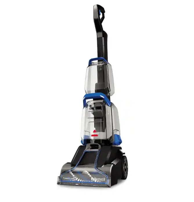 BISSELL TurboClean Cleaning Machine, Upright Carpet Cleaner, Carpet Washer, Deep Carpet Cleaning, Rug Shampooer, Floor Care Machine, Home Cleaning Appliance, Pet Cleaning Equipment, Powerful Carpet Cleaner, Easy Storage