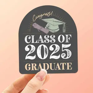 Class of 2025 Graduation Sticker - High School & College Grad Decals