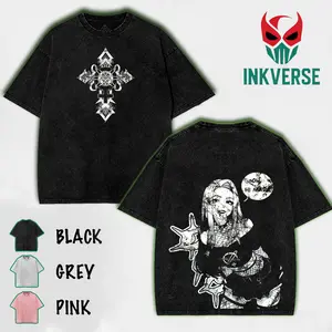 Atom Eve "Oh, Hi Mark "- Invincible  T-Shirt , Back and Front Print, Superhero Fans |  Invincible ss4 Comics T-Shirt, TV Show Comics Washed T-shirt invincible war graphic tee Menswear streetwear lover