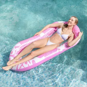 Pool Float Set Includes Inflatable Raft Pool Sofa, Floating Chair, and Float Ring, Perfect for Relaxing by the Poolside