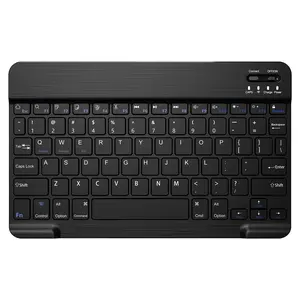 10 inch Wireless Keyboard Devices with Bluetooth, Slim Wireless Portable Travel Office Computer Accessories, for ipad, Android,Tablets, etc Rechargeable
