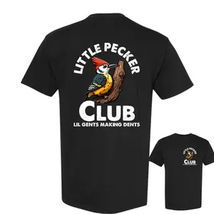 Little Pecker Club Big Dents T-Shirt - DryBlend Moisture Wicking High Quality TShirt Funny Shirt Adult Tee