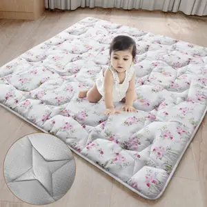 Moonsea Multi-size Padded Play Mat Thick Non-Slip Portable Floor Mat for Playpen and Nursery Machine Washable Playmat #TiktokShopSpringGlowUp
