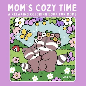 Mom's Cozy Time: A Relaxing Coloring Book for Moms