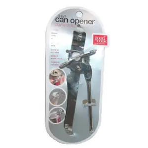 212 MAIN Bright Finish Triple Chrome-Plated 3-Way Can Opener, Kitchen Utensil, Pack of 6