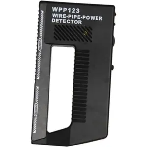 WPP123 Wall Scanner & Detector – High-Sensitivity Stud with – Detects Pipes, Wires & Studs – DIY & Multifunction Tool – (Black)