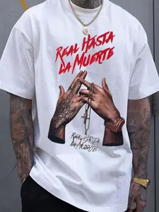 [Sale Up To 40%] AA Real Hasta La Muerte Big Fan T-shirt, Gift For Men And Women Graphic
