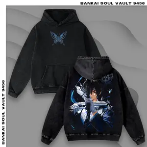 Yisang Limbus Company Vintage Bootleg Inspired Shirt, Y2K Streetwear Graphic Unisex Wash Tee, 90s Throwback Acid Wash Hoodie, Sweatshirt