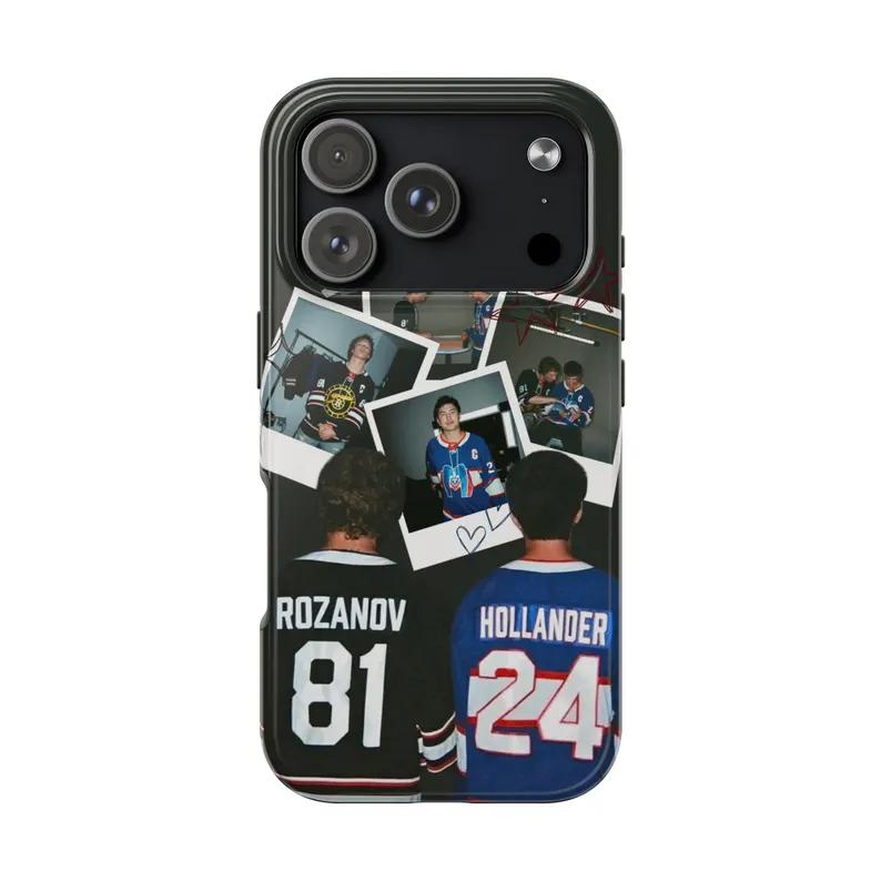 Heated Rivalry Ilya Shane Phone Case | Tough Case for iPhone 17 16, 15, 14, 13, 12 Pro Max Series, Samsung S Series, Polaroid Ilya Shane