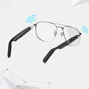 Smart Wireless Glasses, Rechargeable Smart Glasses with HiFi Sound, UV Protective Glasses for Outdoor Activities, Music, Call, Driving