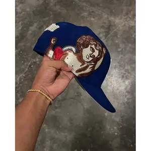 Baseball Cap Outdoor Sports Street Hip Hop Summer Wings Hat Men Women Cotton Material Non Adjustable Fit with Duck Tongue Design and Unique Wings Embroidery Unisex