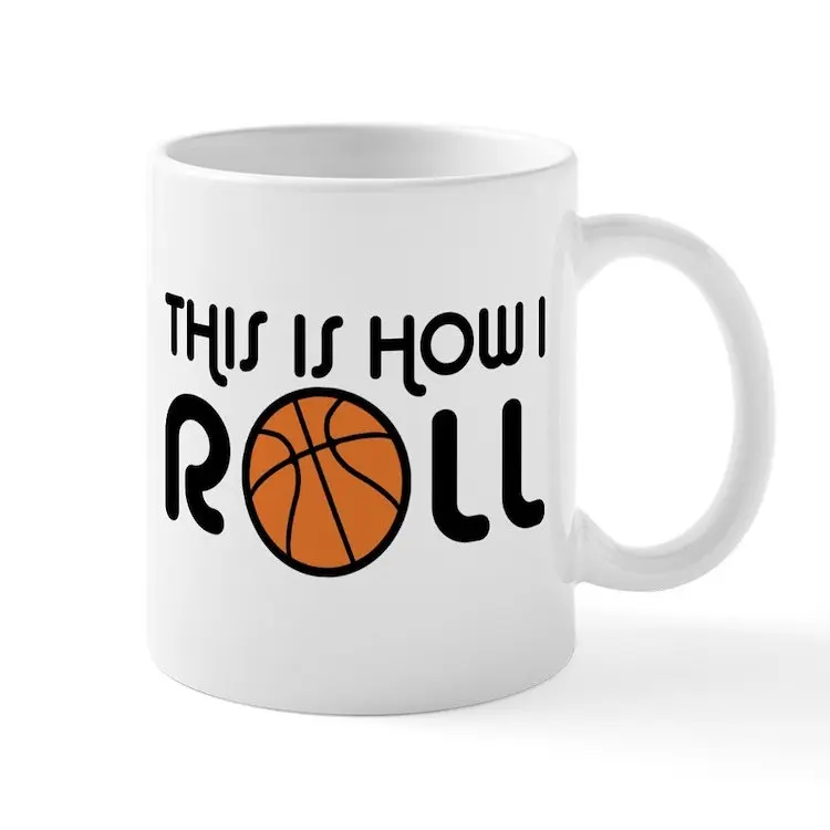 Basketball 11 oz Ceramic Mug Basketball 11 oz Ceramic Mug