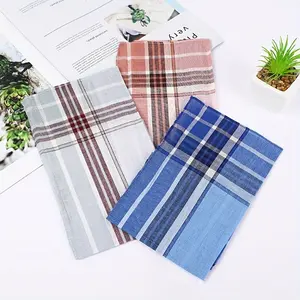 12 /24Pcs Men's Handkerchiefs, Soft and High-Quality Men's Handkerchiefs, Elegant Design for Daily Use, Perfect Gift Idea for Him