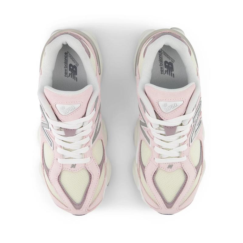 New Balance 9060 Pink White Youth / Women's Perfect Casual Daily Lifestyle Sneaker Fashion Footwear Gym Walking Shoe Running Sneaker Girl